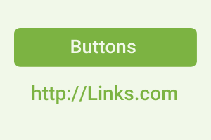 Infographic depicting helpful customization guides for buttons and links