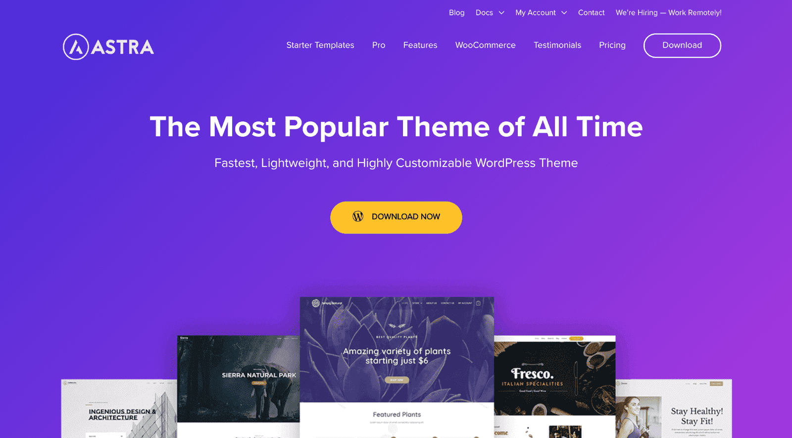 WP Astra – Best Themes for Coaches in 2021