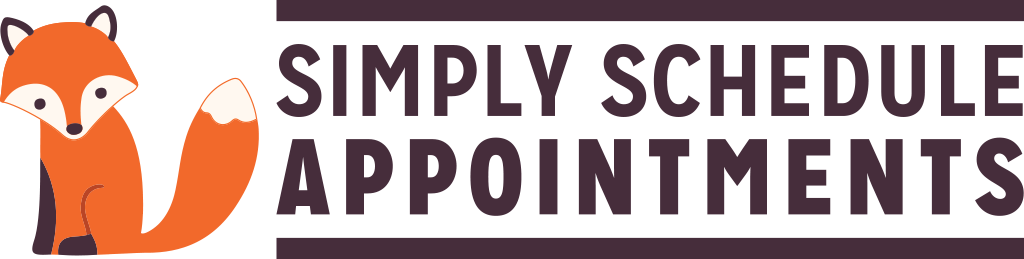 Simply Schedule Appointments logo with fox