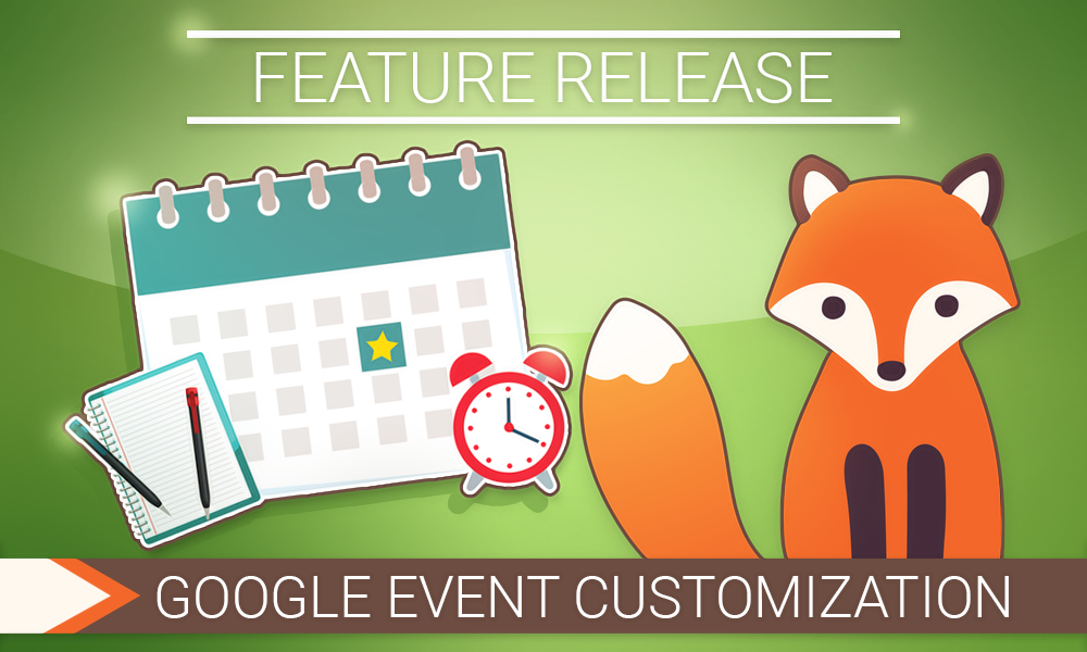 Google Event Customization