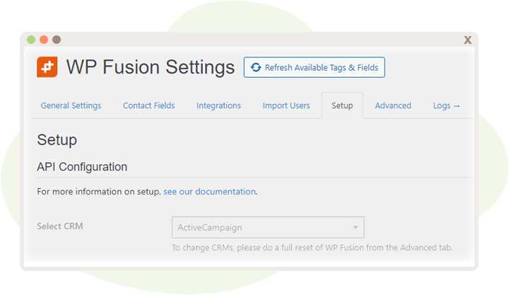 Connect CRM to WP Fusion