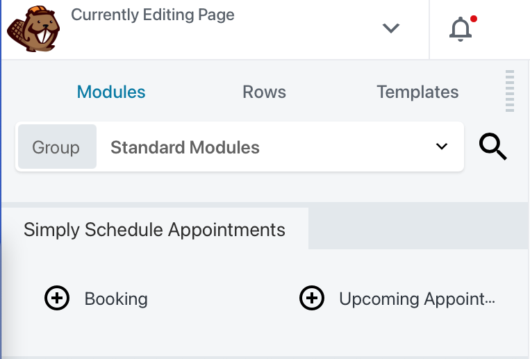 Screenshot depicting Beaver Builder Module integration